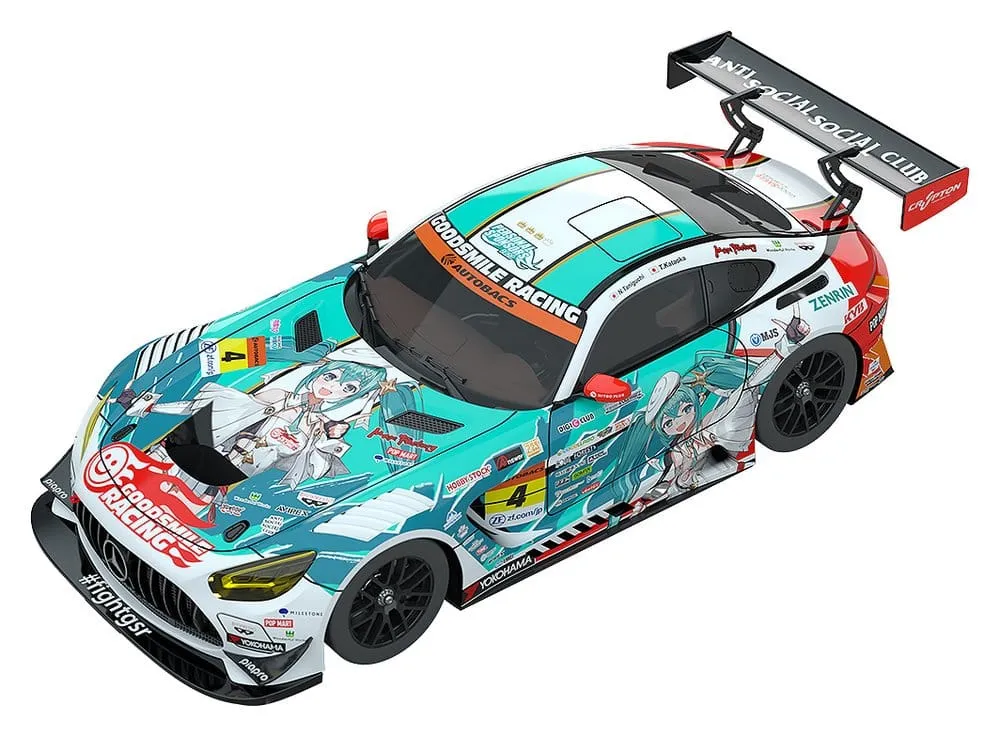 Hatsune Miku GT Project Vehicle 1/64 AMG 2023 Season Opening Ver. 7 cm
